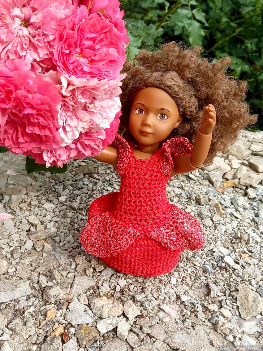 Керри в саду роз — Куклы Kathe Kruse (Кате/Кэте Крузе): фото (фото 6)