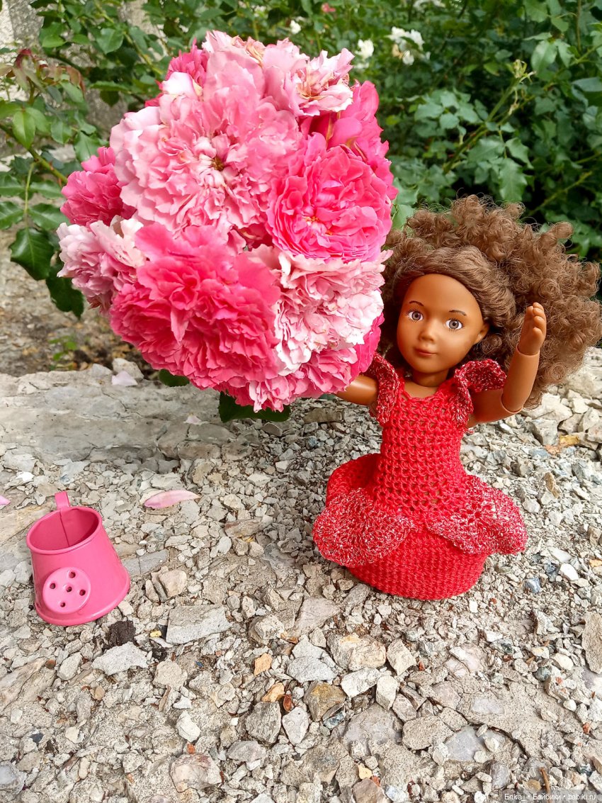 Керри в саду роз — Куклы Kathe Kruse (Кате/Кэте Крузе): фото (фото 7)