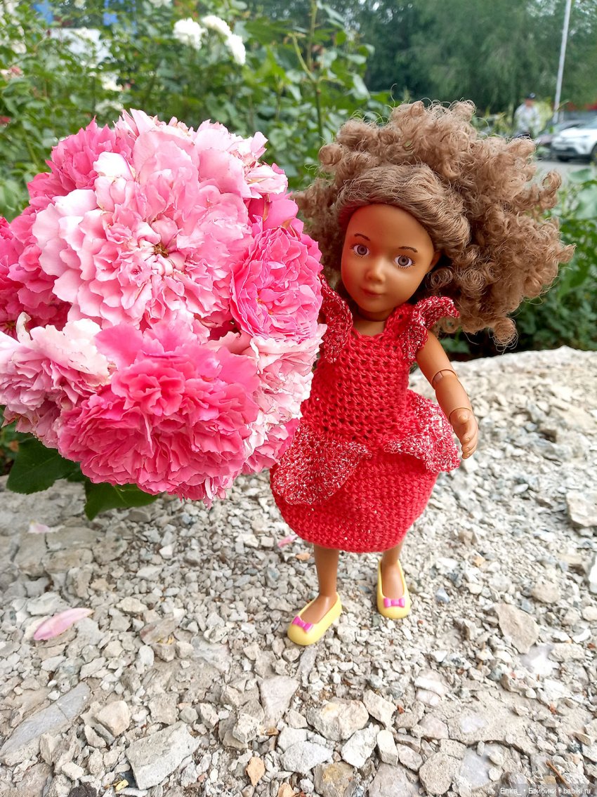 Керри в саду роз — Куклы Kathe Kruse (Кате/Кэте Крузе): фото (фото 5)