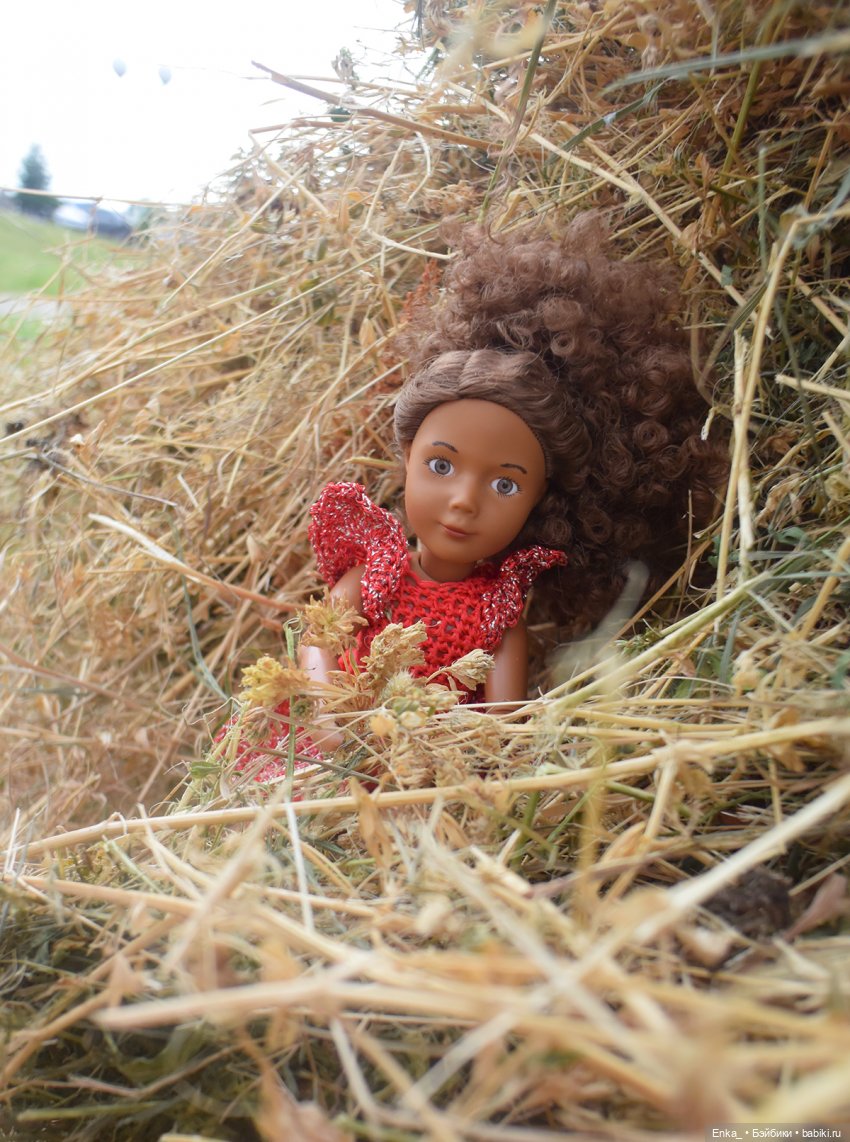 Керри на сене — Куклы Kathe Kruse (Кате/Кэте Крузе): фото (фото 4)