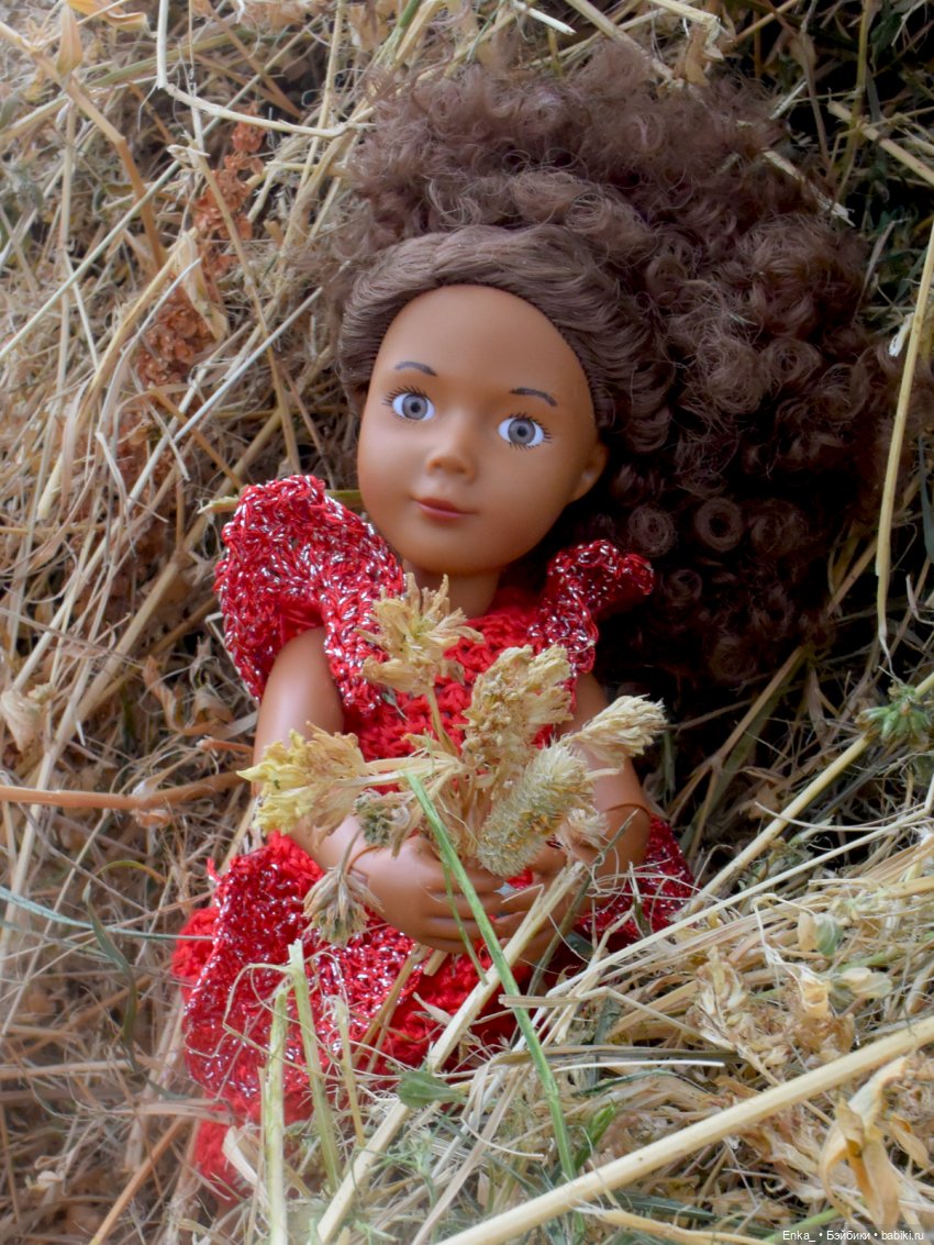 Керри на сене — Куклы Kathe Kruse (Кате/Кэте Крузе): фото (фото 2)