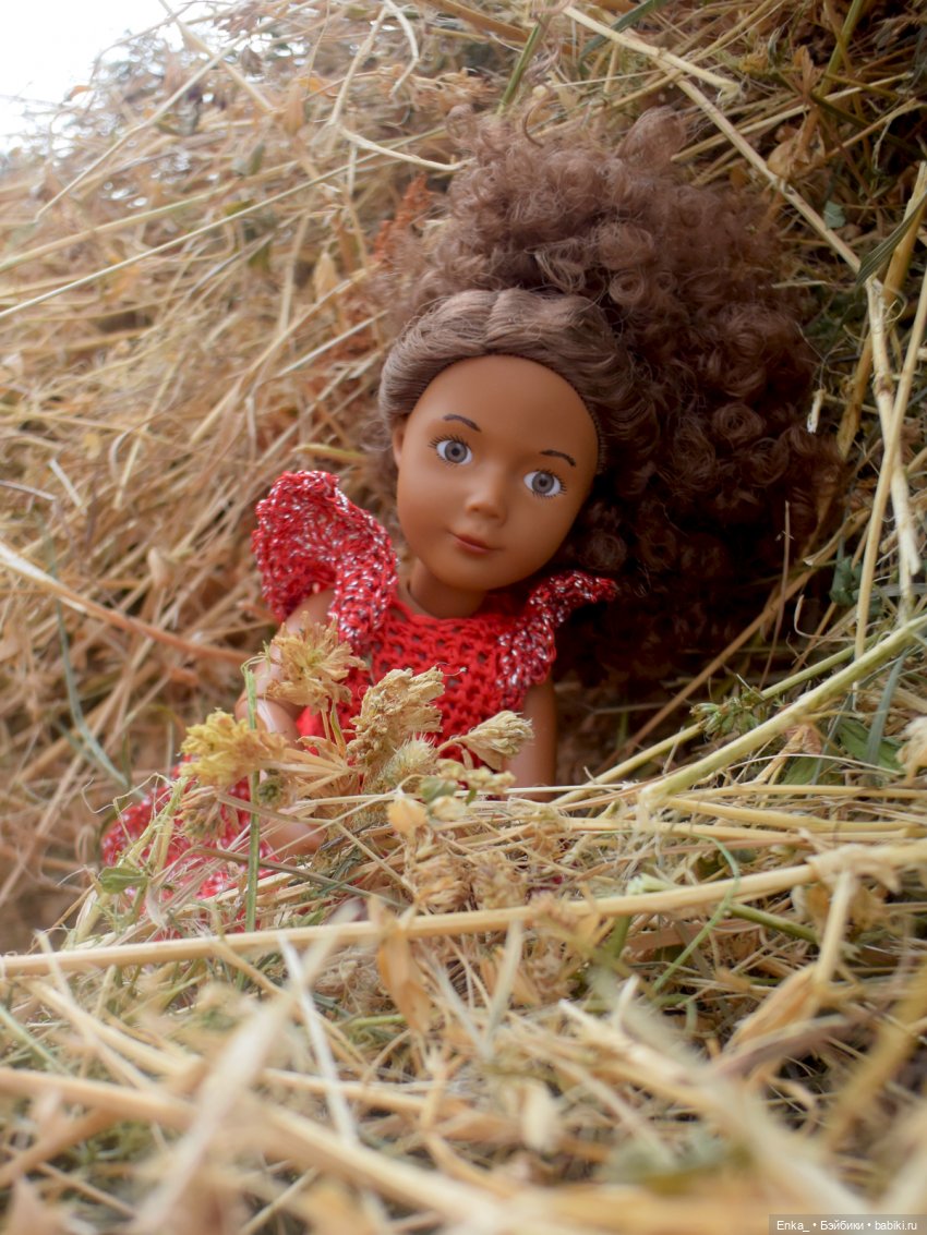 Керри на сене — Куклы Kathe Kruse (Кате/Кэте Крузе): фото (фото 3)