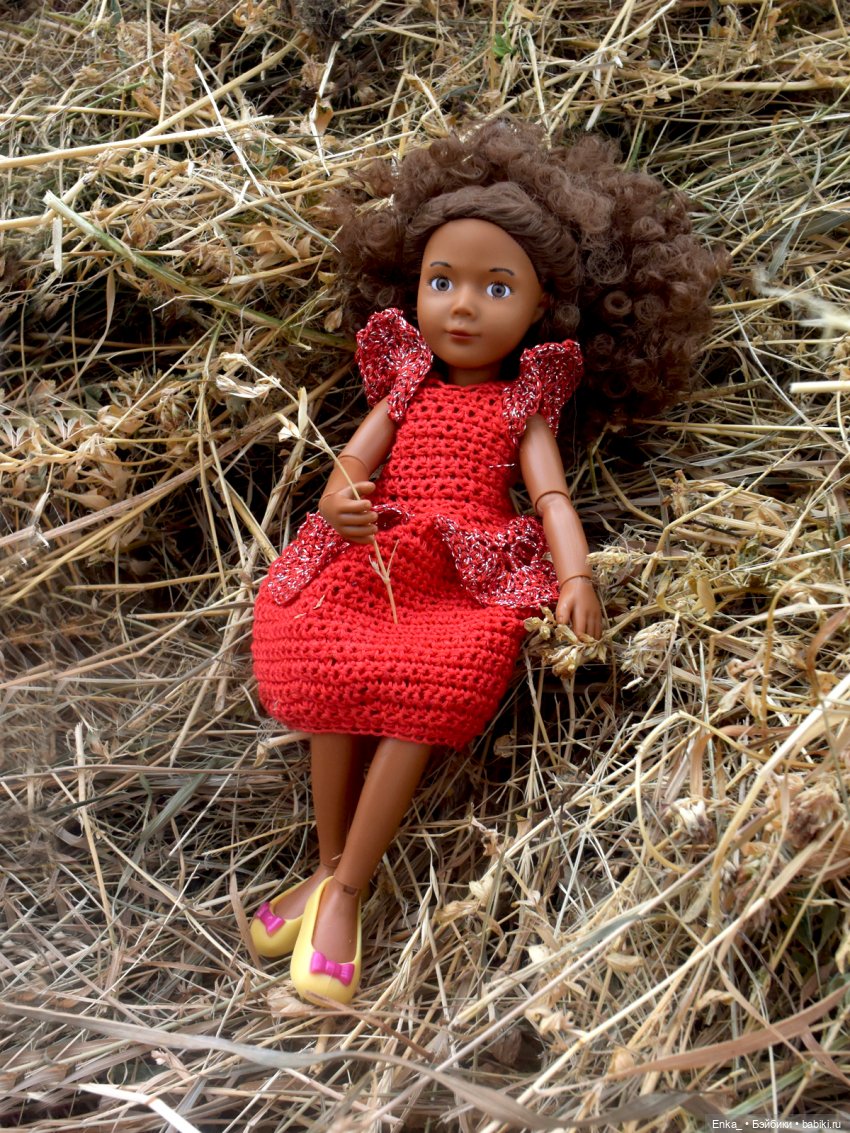 Керри на сене — Куклы Kathe Kruse (Кате/Кэте Крузе): фото (фото 5)