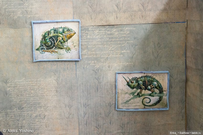 Квентин и Миюки в мастерской (Steampunk)