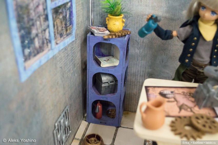 Квентин и Миюки в мастерской (Steampunk) (фото 8)