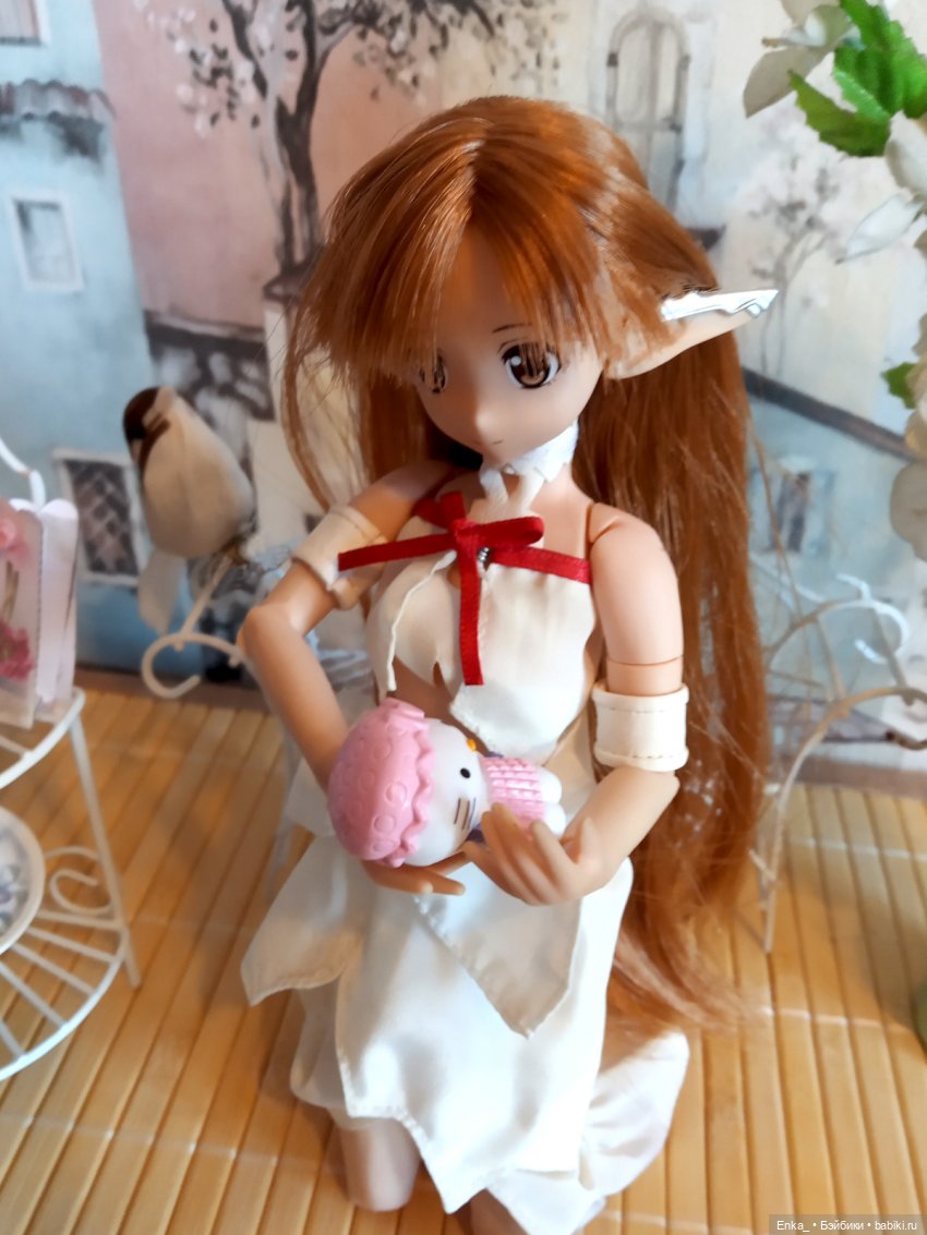 Асуна в образе Титании: дева в клетке