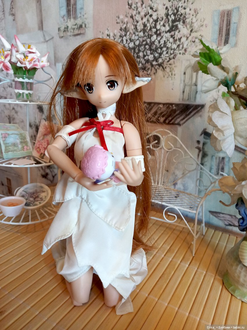 Асуна в образе Титании: дева в клетке