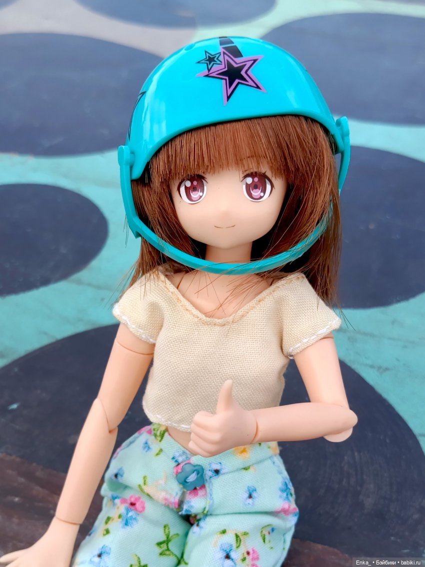 Миюки: покатушки на роликах