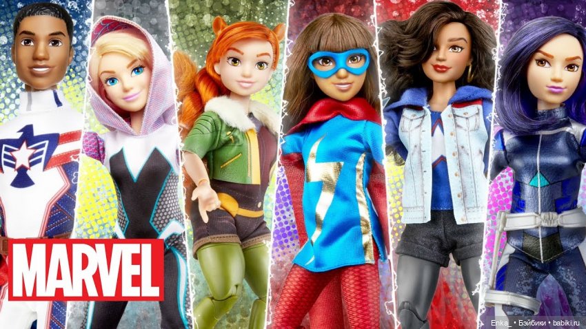 Мои куклы из коллекции Marvel Rising Secret Warriors (фото 2)