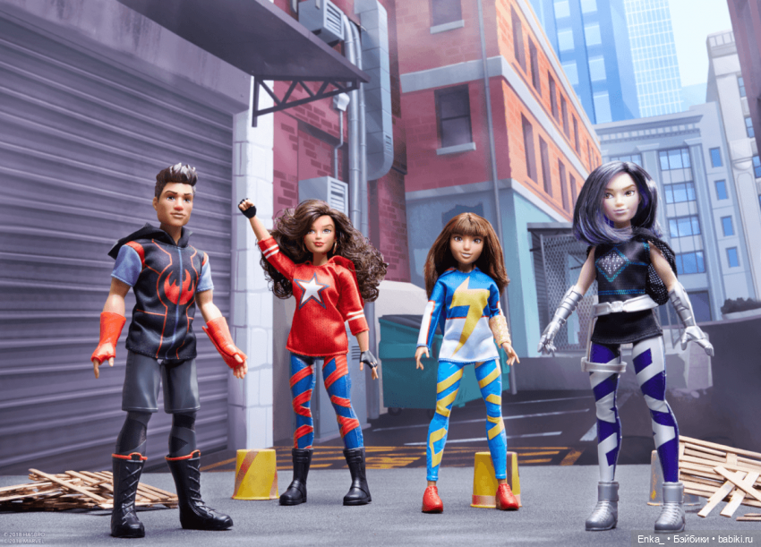 Мои куклы из коллекции Marvel Rising Secret Warriors (фото 3)