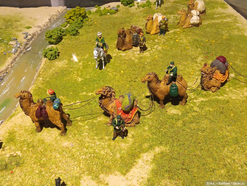 Макет "Караван и купцы" — Зарисовки из кукольной жизни: фотоистории (фото 3)