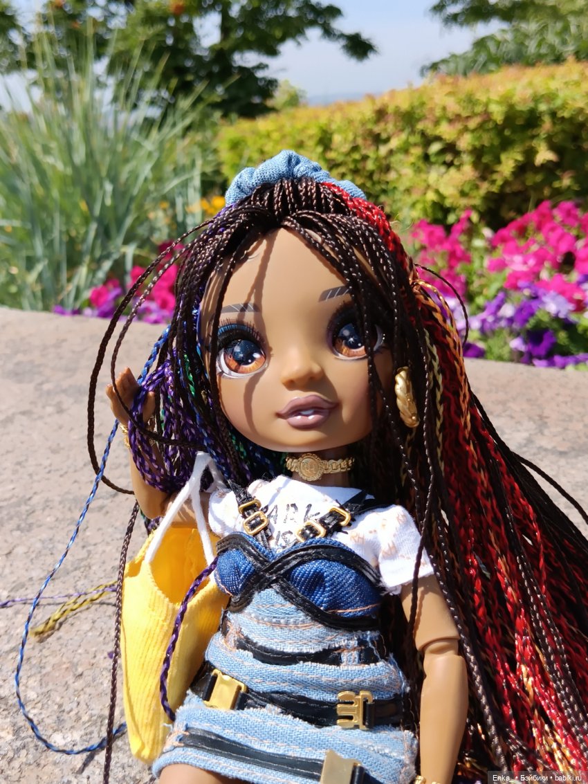 Кристина на фонтанах в Уфе