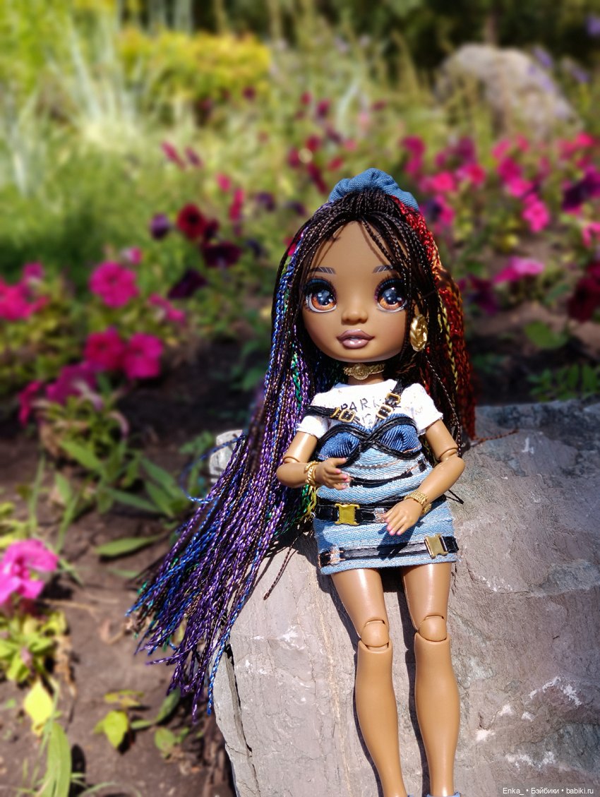 Кристина на фонтанах в Уфе