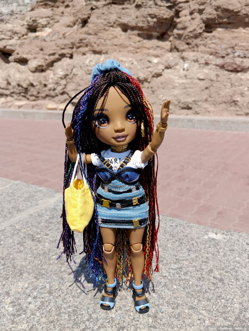 Кристина на фонтанах в Уфе