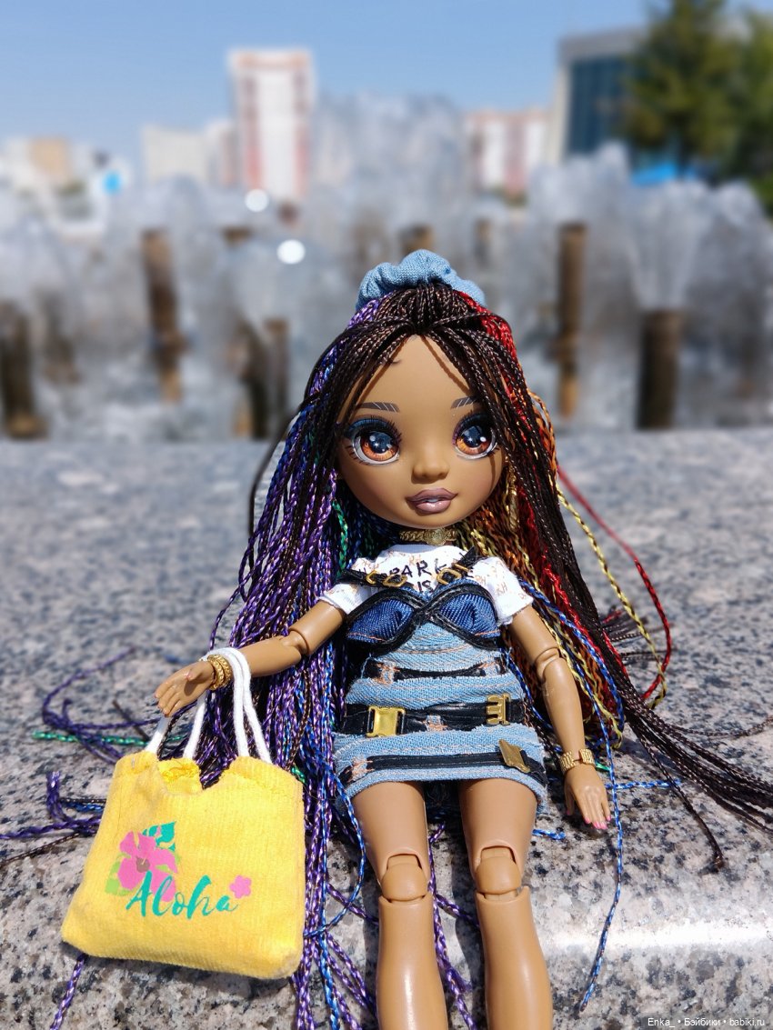 Кристина на фонтанах в Уфе (фото 6)