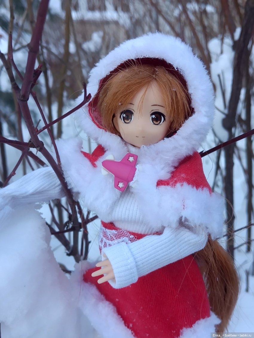Асуна на зимней прогулке — Куклы Azone (Азон) и тела Pure Neemo: фото (фото 6)