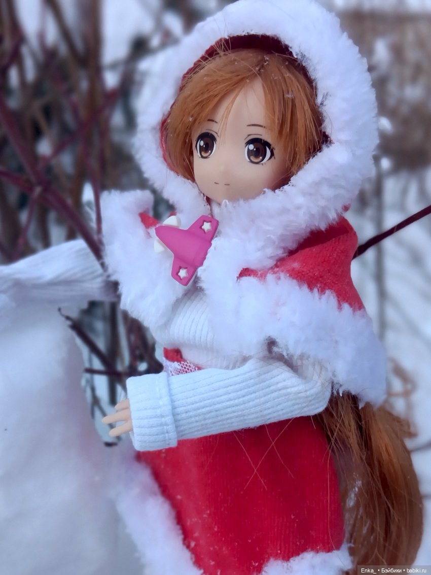 Асуна на зимней прогулке — Куклы Azone (Азон) и тела Pure Neemo: фото (фото 5)