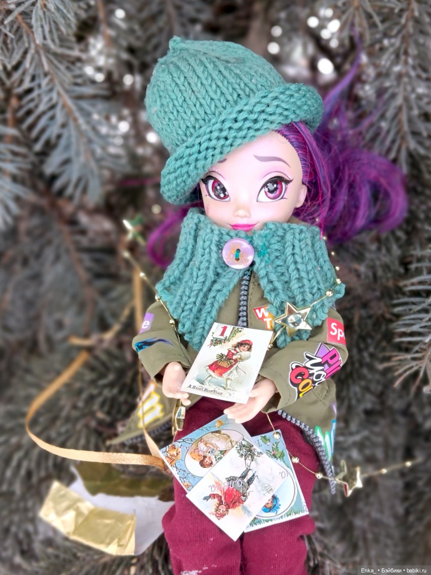 Клементина на елочке — Гибриды шарнирных кукол (не БЖД): подбор тела