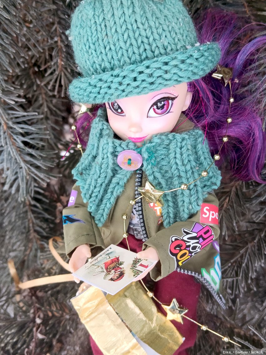 Клементина на елочке — Гибриды шарнирных кукол (не БЖД): подбор тела