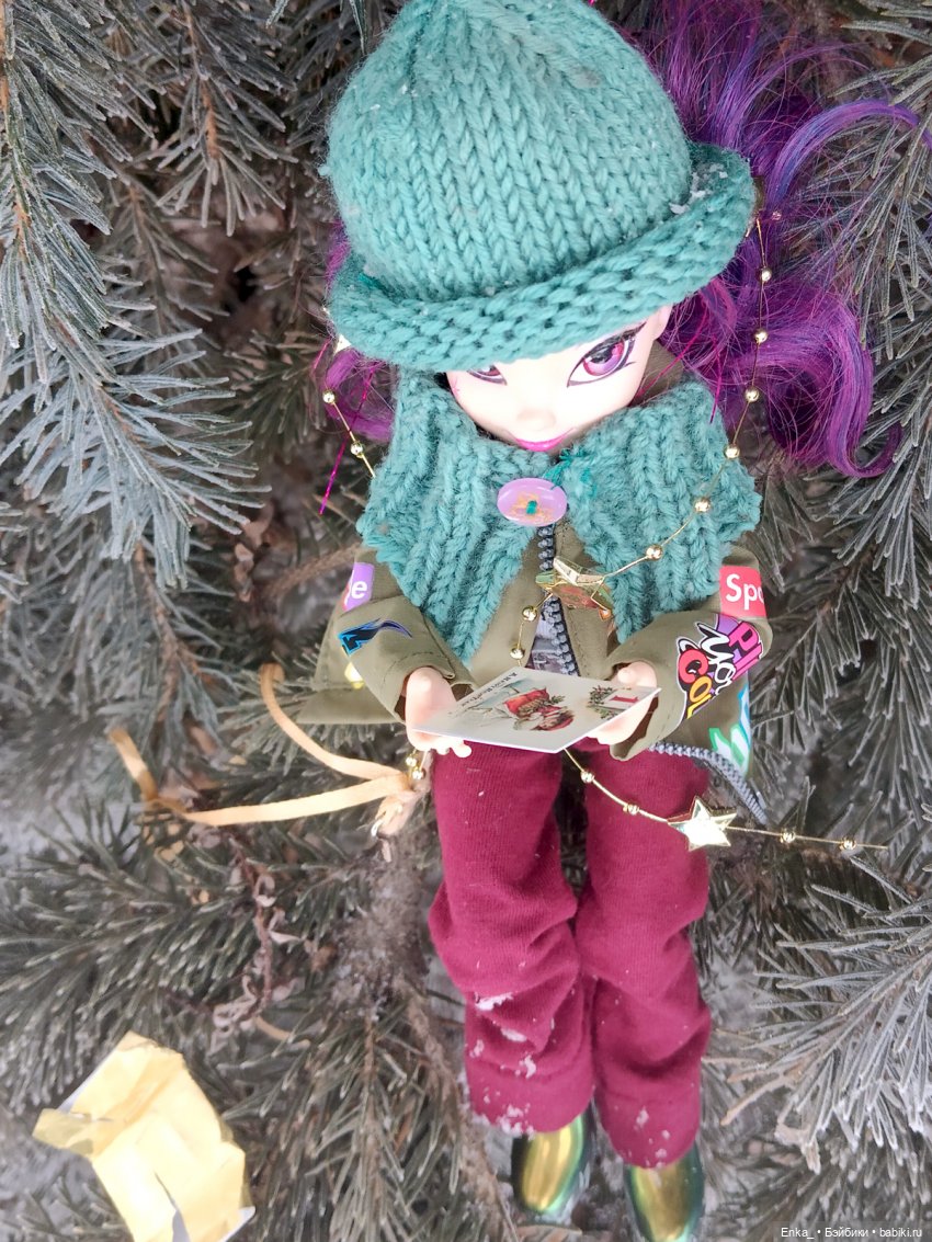 Клементина на елочке — Гибриды шарнирных кукол (не БЖД): подбор тела