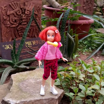 Робин в Ботаническом саду Уфы