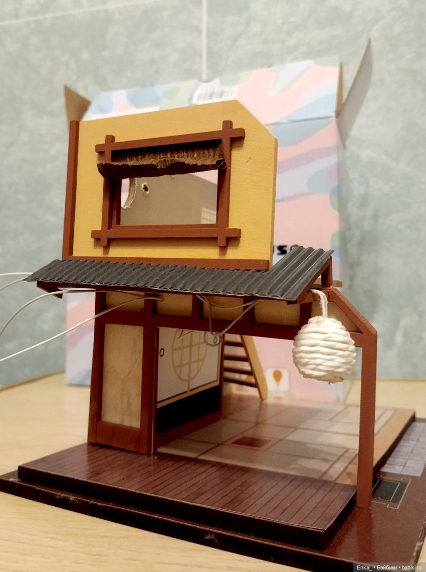 Сборка румбокса «Японская комната». Этап 1