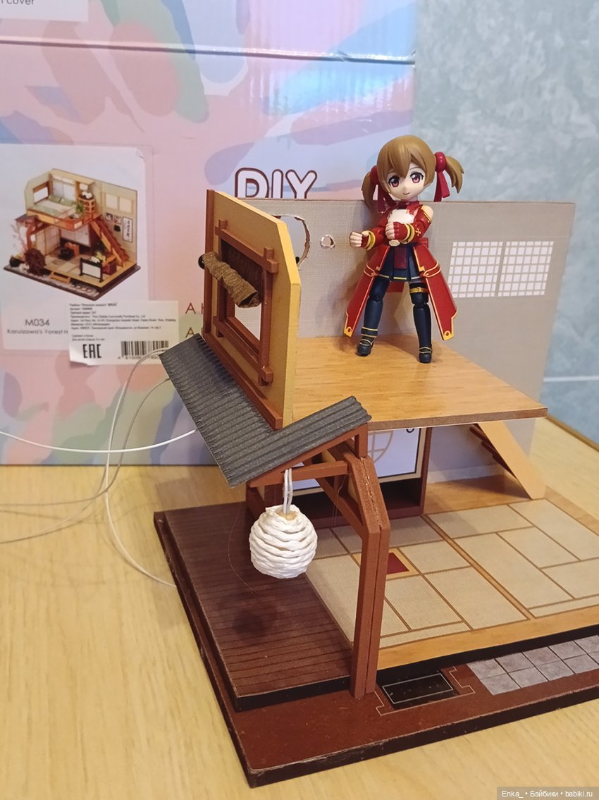 Сборка румбокса «Японская комната». Этап 1