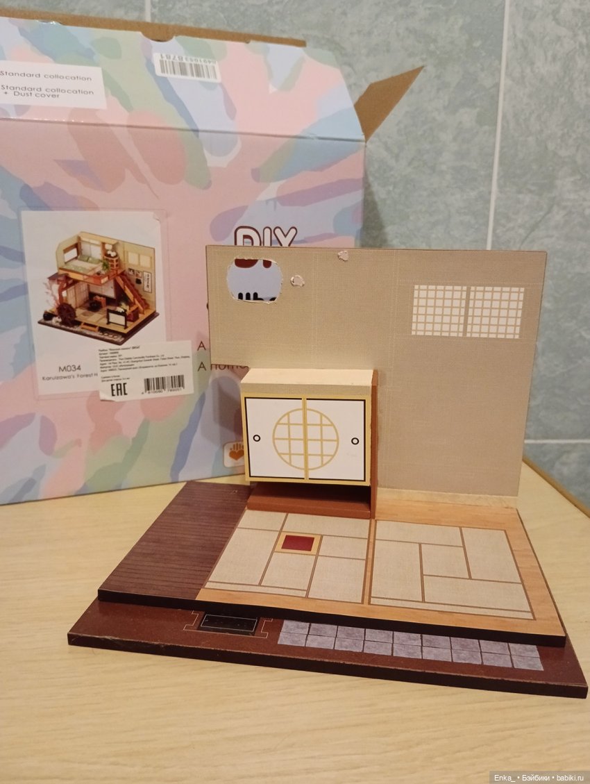 Сборка румбокса «Японская комната». Этап 1 (фото 7)