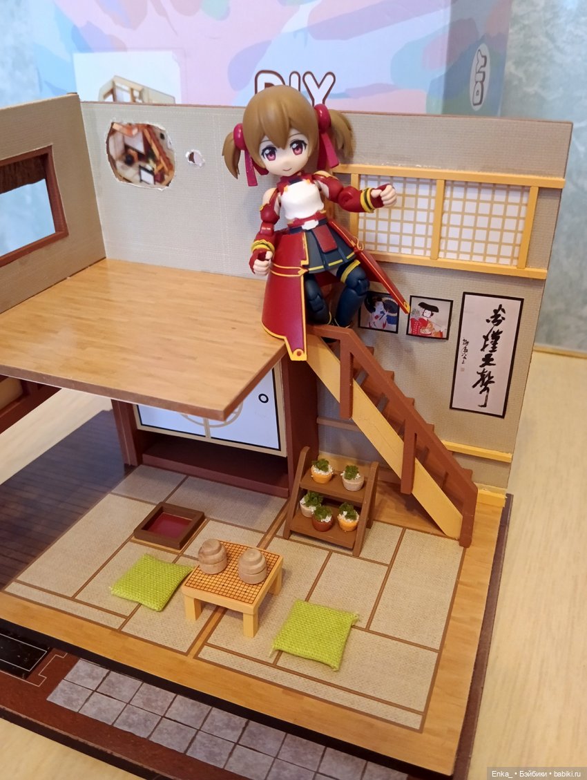 Сборка румбокса «Японская комната». Этап 1