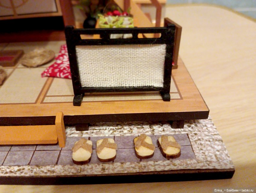 Сборка румбокса «Японская комната». Этап 2