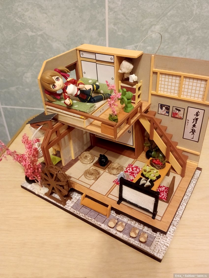 Сборка румбокса «Японская комната». Этап 3