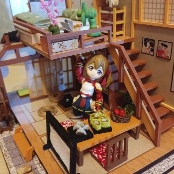 Сборка румбокса «Японская комната». Этап 3