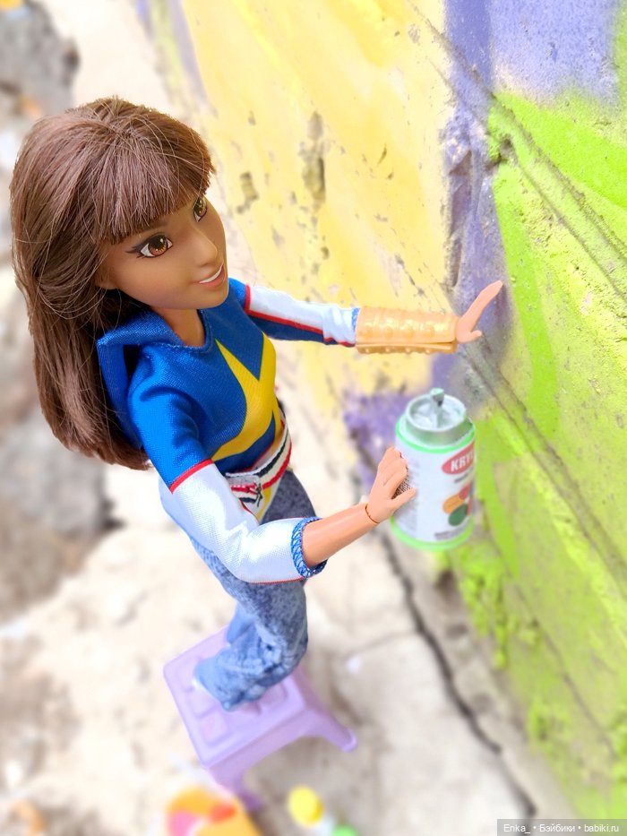 Как создавала баллончики с краской для Шенк