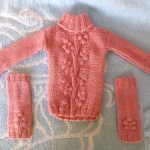 Свитер вязаный на БЖД MSD