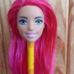 Голова Вarbie Танцовщица диско FJВ 19