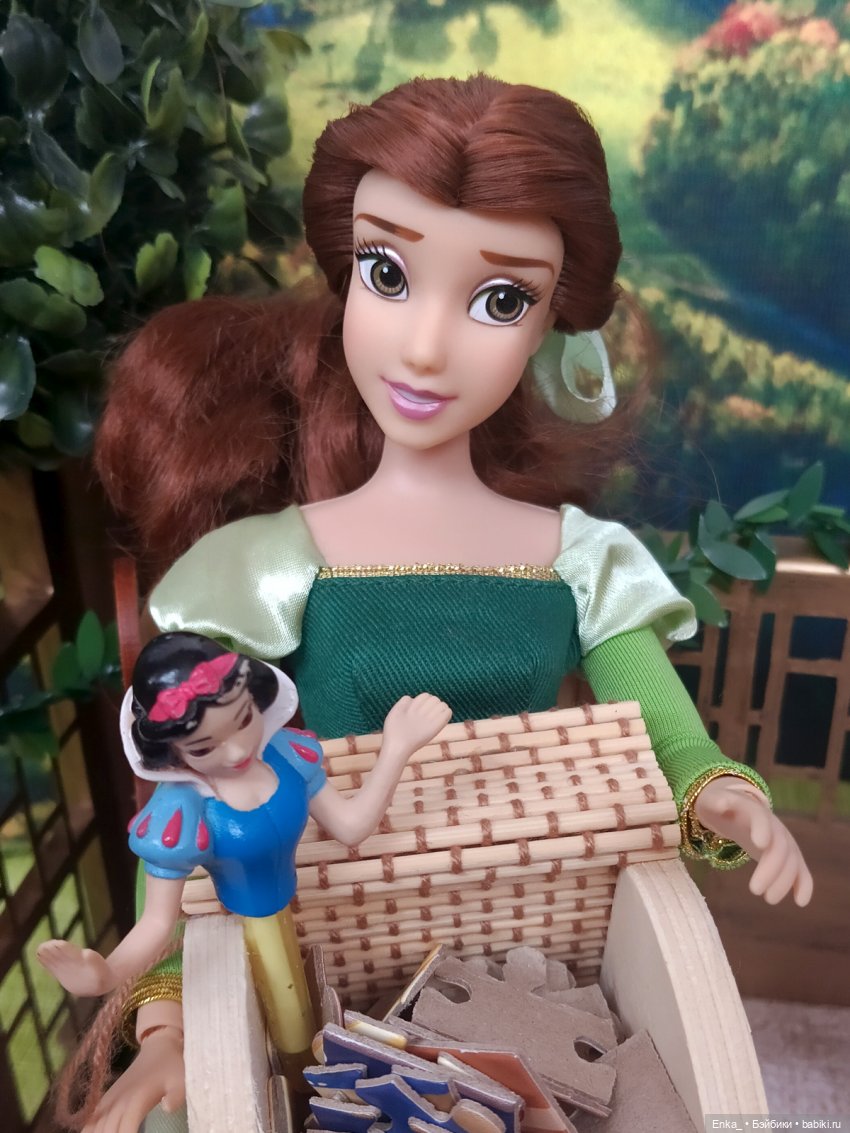 Уютный балкончик Белль — Куклы Disney Animators и Принцессы Диснея: Disney Store