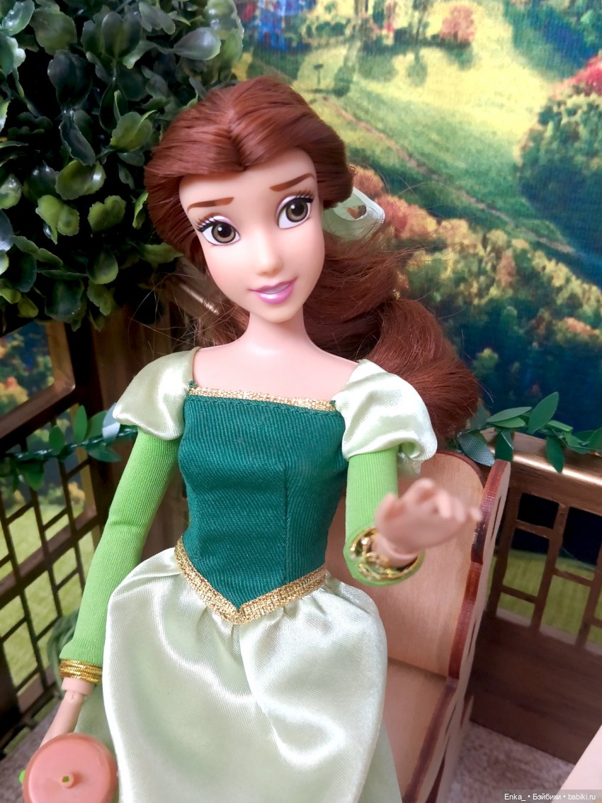 Уютный балкончик Белль — Куклы Disney Animators и Принцессы Диснея: Disney Store (фото 10)