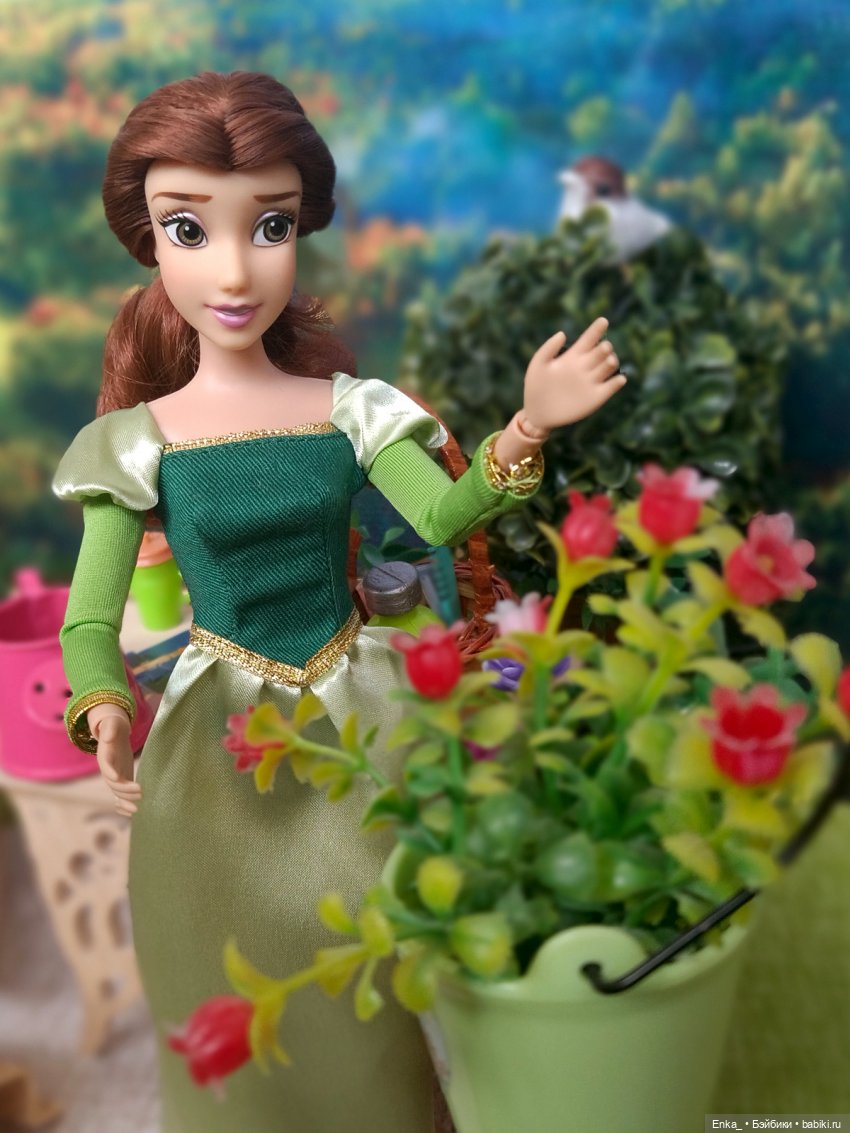 Уютный балкончик Белль — Куклы Disney Animators и Принцессы Диснея: Disney Store