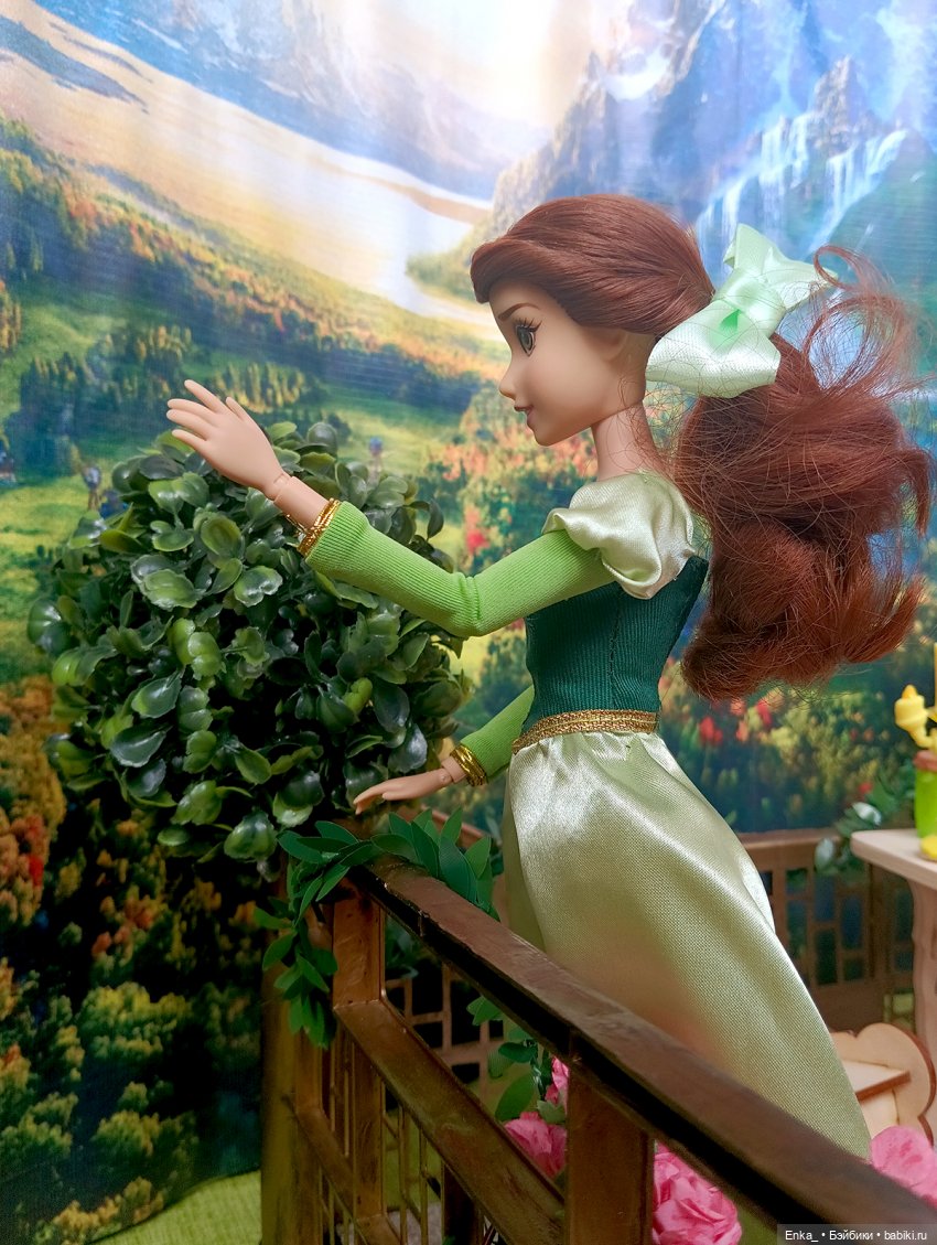 Уютный балкончик Белль — Куклы Disney Animators и Принцессы Диснея: Disney Store