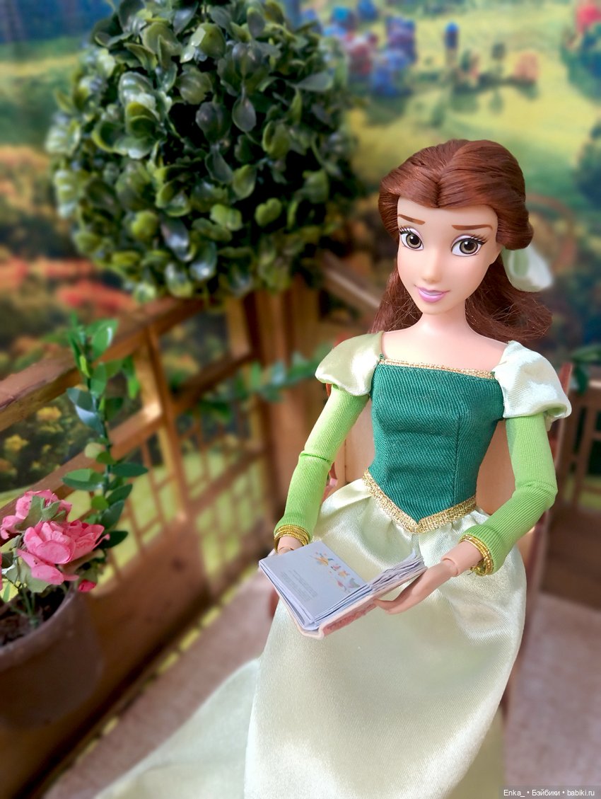 Уютный балкончик Белль — Куклы Disney Animators и Принцессы Диснея: Disney Store