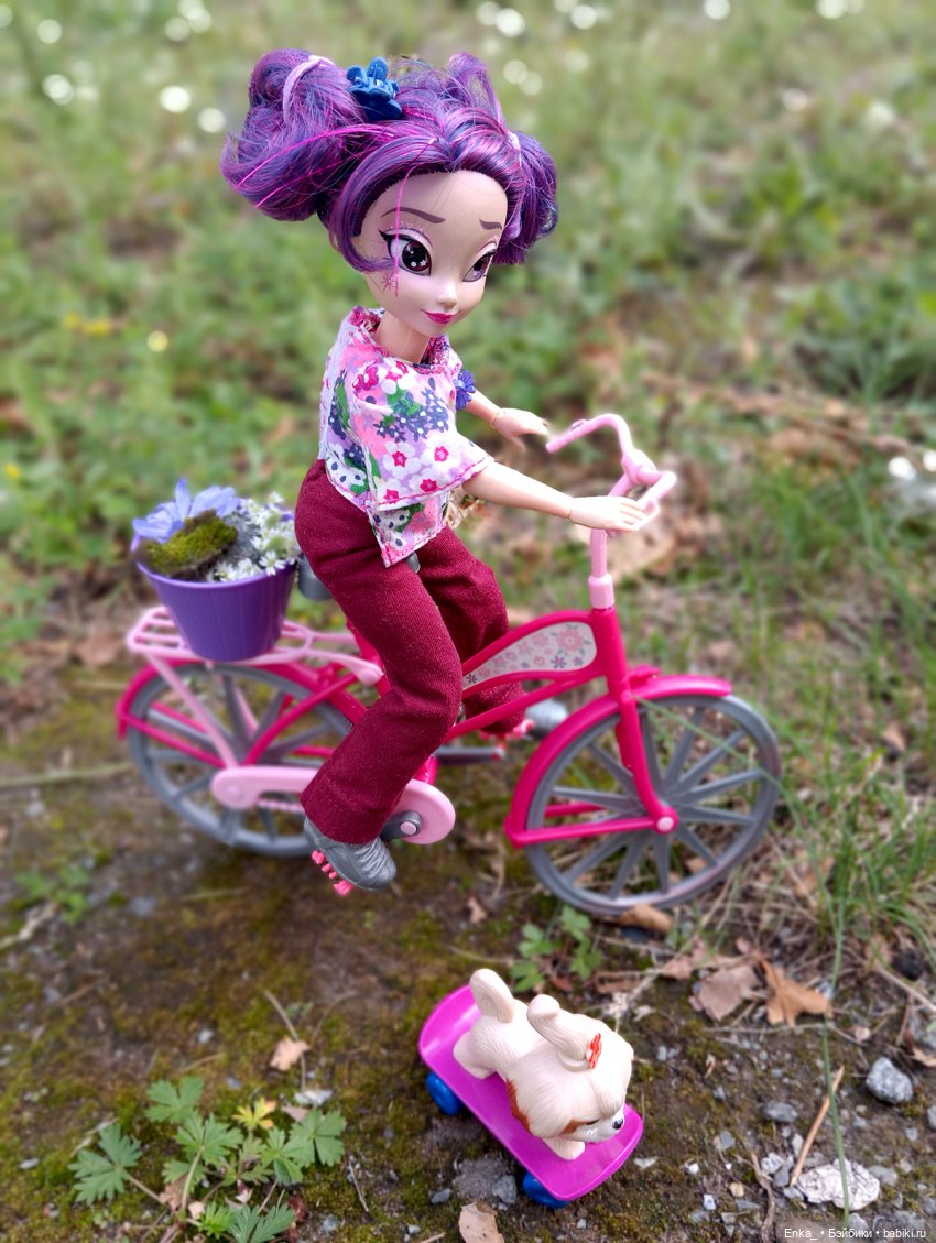 "Я буду долго гнать велосипед"