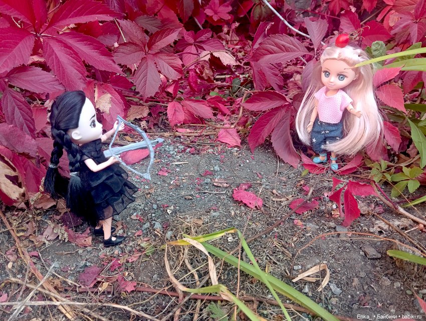 Как Уэнсди и Энид арсенал пристреливали (фото 3)