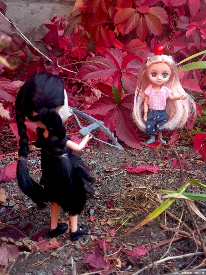 Как Уэнсди и Энид арсенал пристреливали (фото 5)