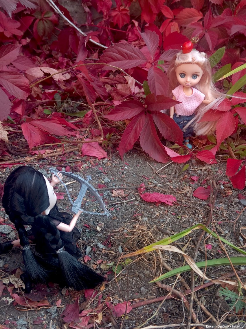 Как Уэнсди и Энид арсенал пристреливали (фото 9)