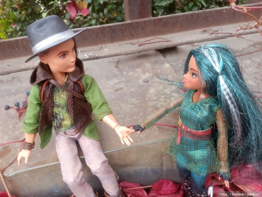 Осенняя сказка: Хантер + Ума (фото 5)