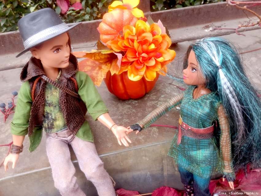 Осенняя сказка: Хантер + Ума (фото 6)