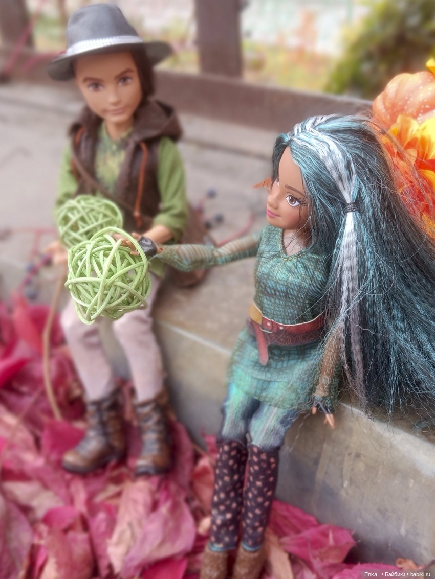 Осенняя сказка: Хантер + Ума (фото 10)