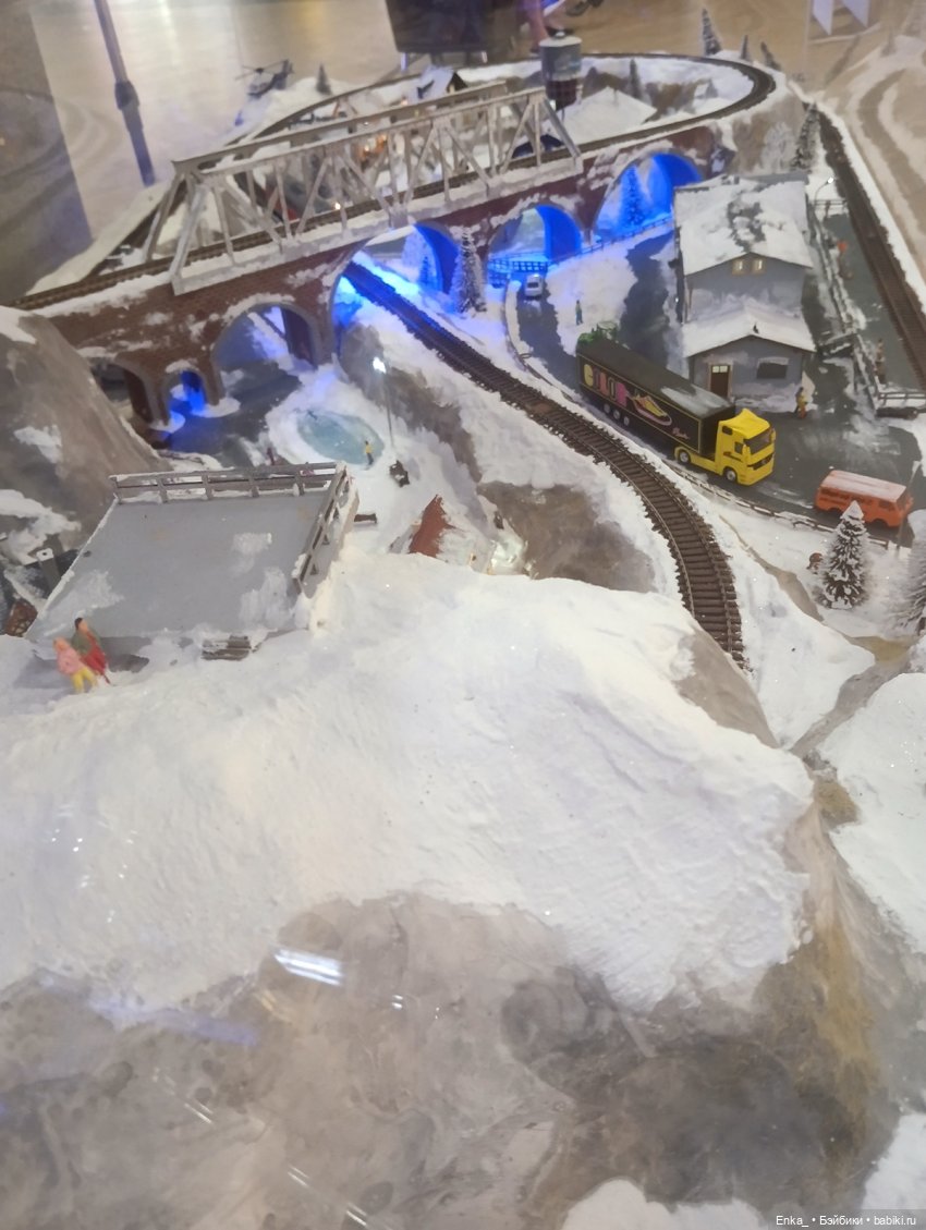 Крушение миниатюрного поезда