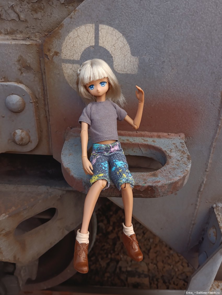 Квентин у поезда — Куклы Azone (Азон) и тела Pure Neemo: фото (фото 7)