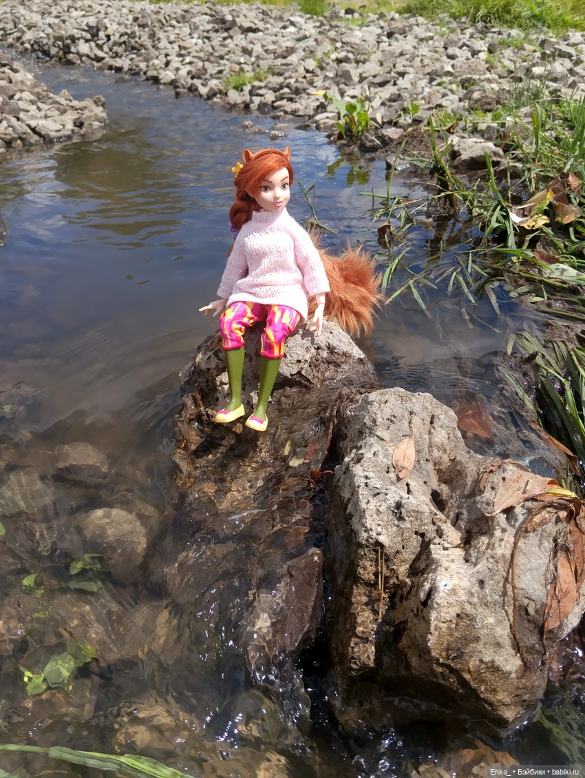 Белка на берегу ручья — Игровые куклы разных производителей (Разное): редкие бренды (фото 6)